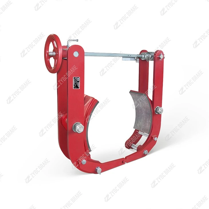 TYW-500 modelio pedalo būgninio stabdymo mechanizmas